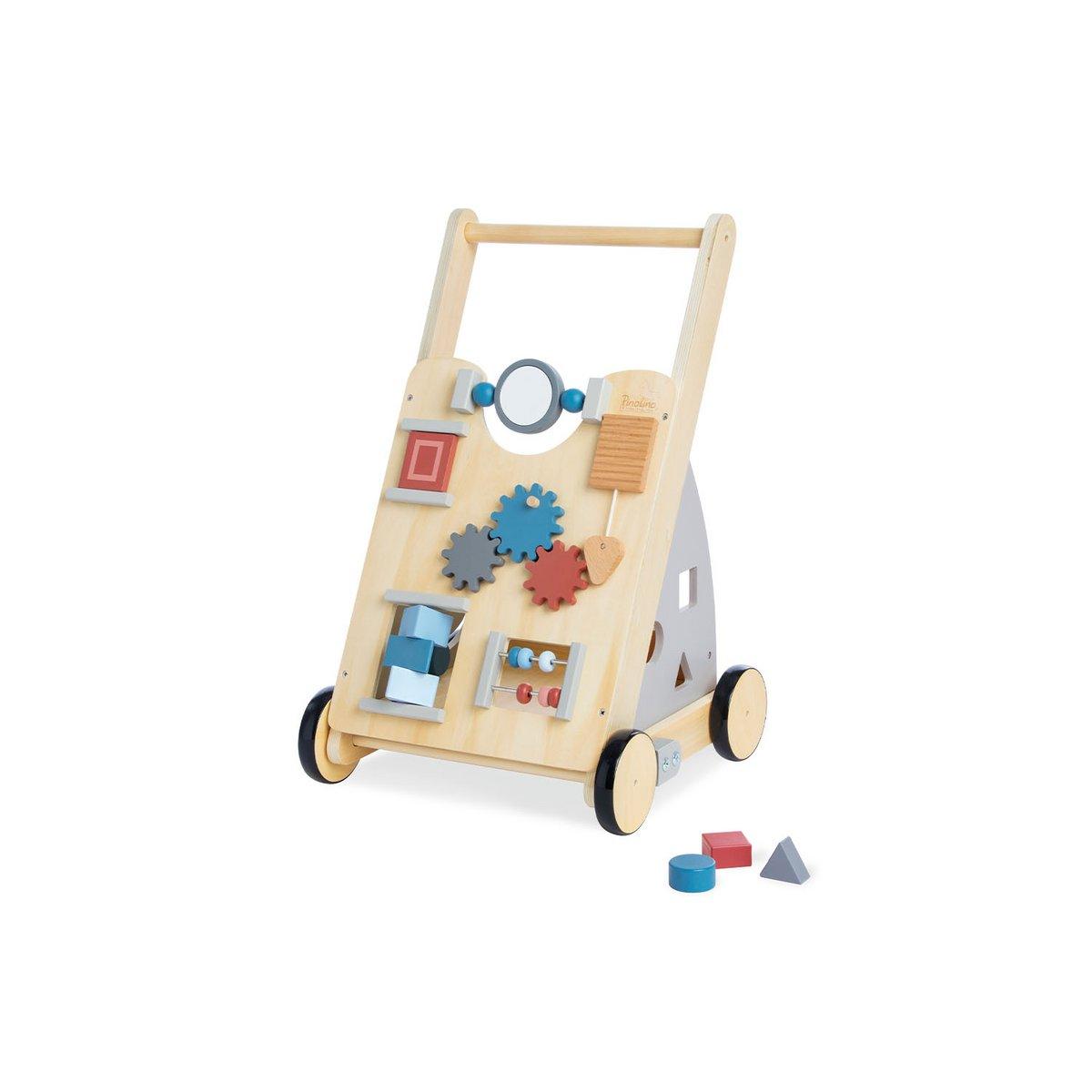Houten loopwagen - leer lopen op een speelse manier - FamilyStuff