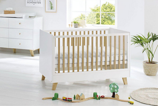Ledikant Pan – wit en hout