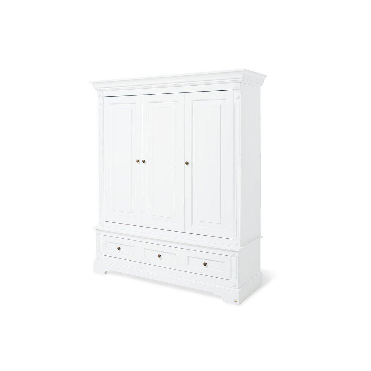 Babykamerset Emilia: ledikant, commode en 3-deurs kledingkast - FamilyStuff