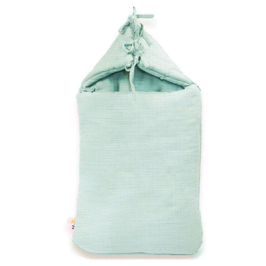 Groene Babynest van Biologisch Katoen - Slaapzak voor Ultiem Comfort - FamilyStuff