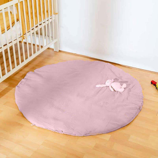 Havana biologisch katoenen speelkleed: roze - FamilyStuff