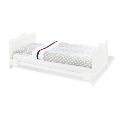 Complete babykamer set Florentina extra breed - Wit met ledikant, extra brede commode & kledingkast - FamilyStuff