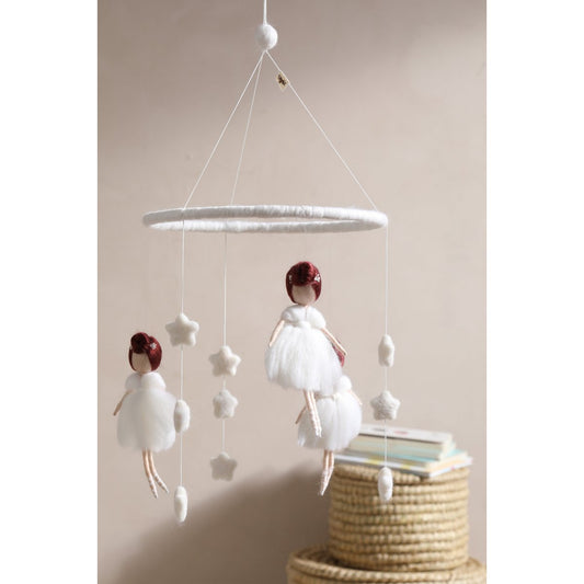 Dansende Babymobiel – Handgemaakt & Natuurlijk