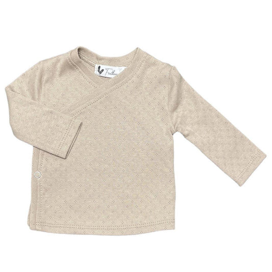 Overslagshirtje - beige - FamilyStuff