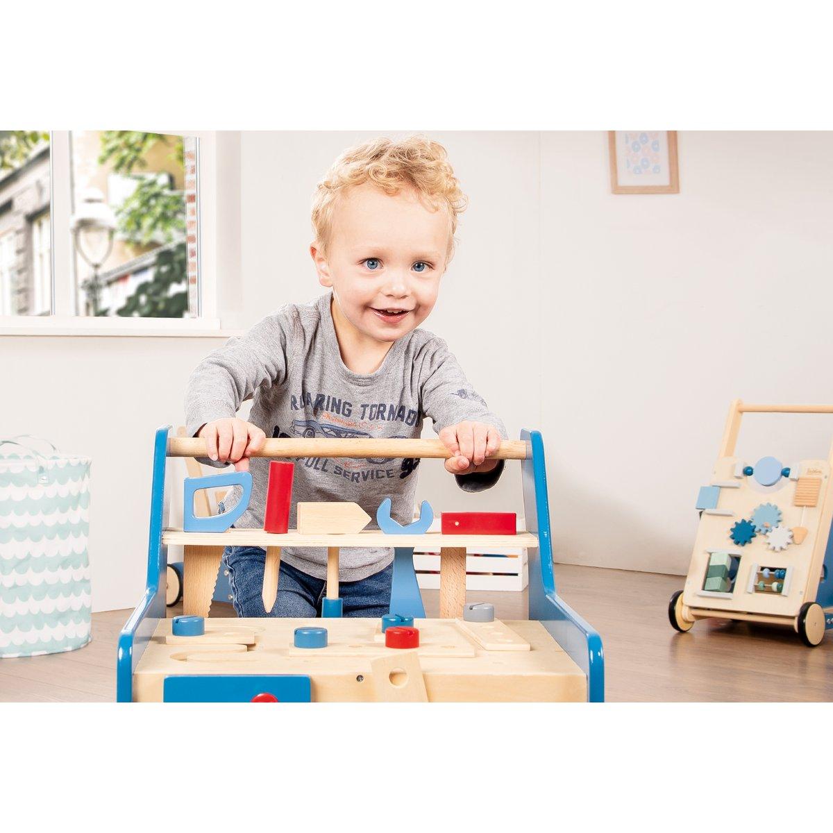 Gereedschapswagen Kalle - inclusief accesoires - FamilyStuff