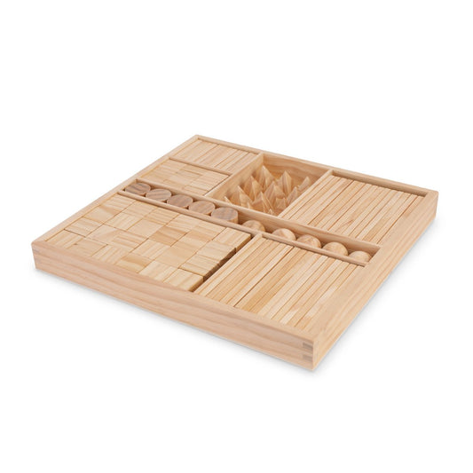 Kinderfeets gemixte blokken - Naturel - FamilyStuff
