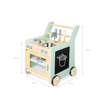Kinderkeuken Kalle - pastelgroen - FamilyStuff