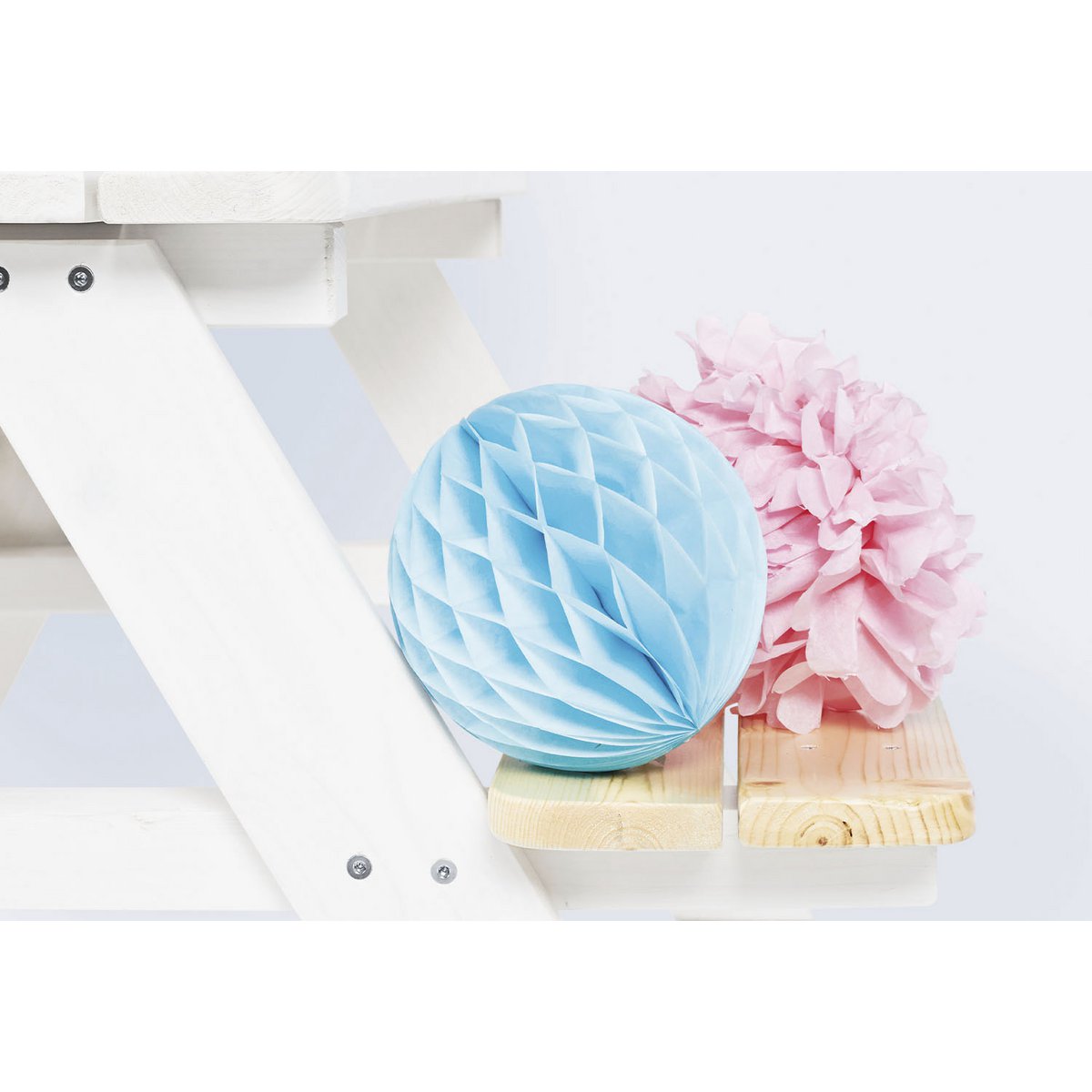 Kinderpicknicktafel Nicki – Witte 4 - zitter voor Buiten - FamilyStuff
