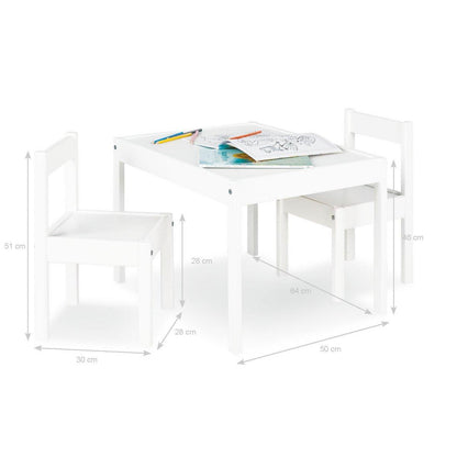 Kindertafelset Sina - wit - FamilyStuff