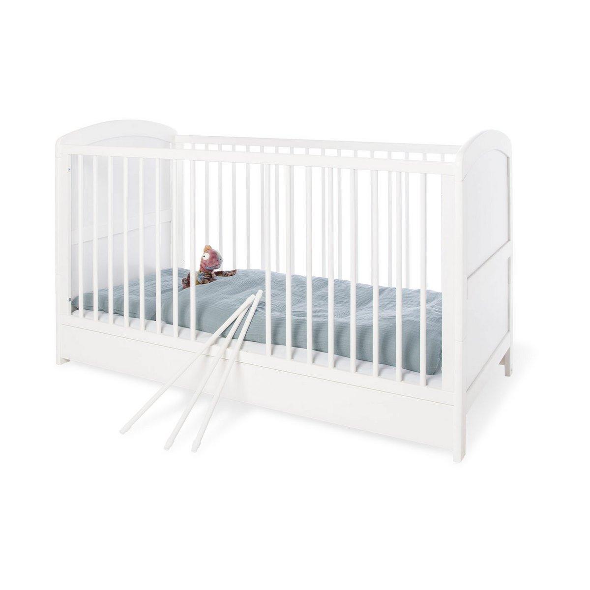 Ledikant Laura – Wit gelakt - FamilyStuff