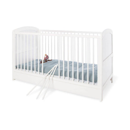 Ledikant Laura – Wit gelakt - FamilyStuff