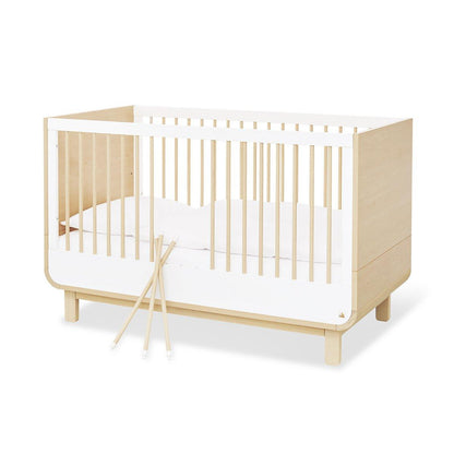 Ledikant Rond - wit en hout - FamilyStuff