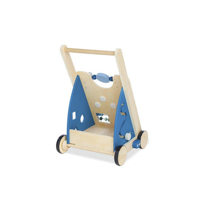 Loopwagen blauw - leer lopen op een speelse manier - FamilyStuff