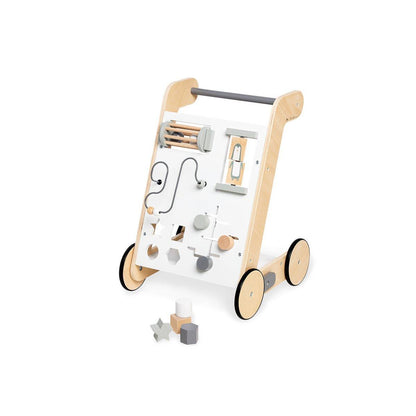 Loopwagen wit - leer lopen op een speelse manier - FamilyStuff