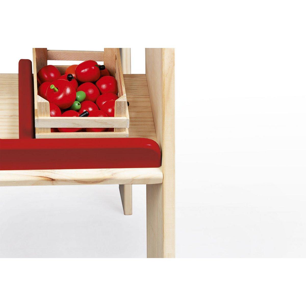 Marktkraam Lucy - rood - FamilyStuff