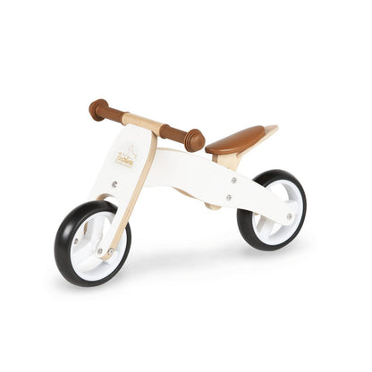 Mini driewieler 'Charlie', wit/naturel - FamilyStuff