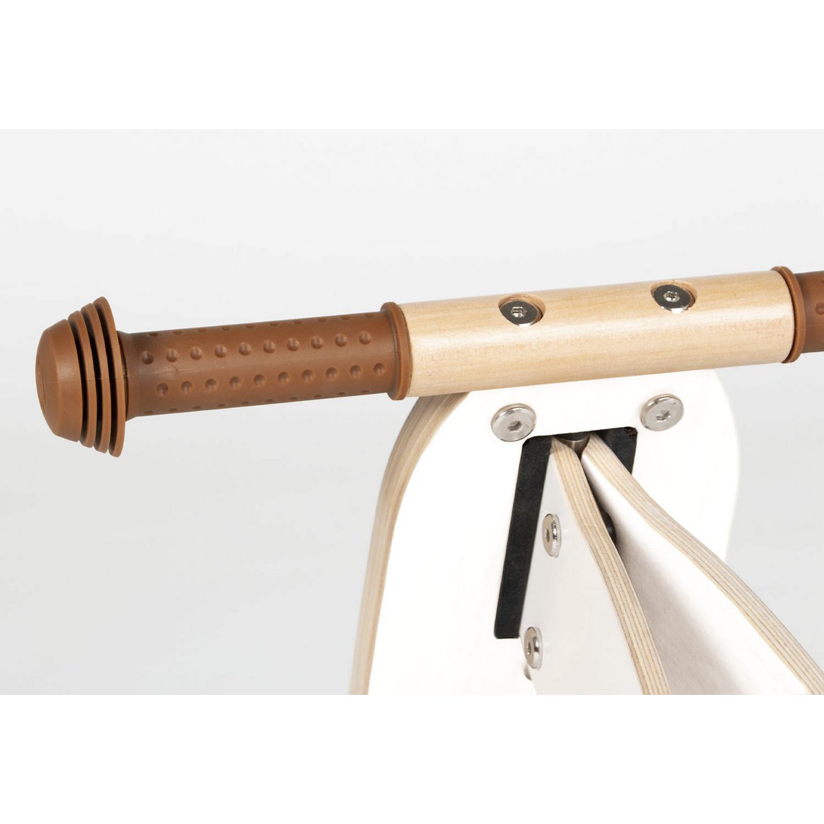 Mini driewieler 'Charlie', wit/naturel - FamilyStuff