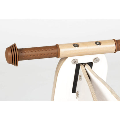 Mini driewieler 'Charlie', wit/naturel - FamilyStuff