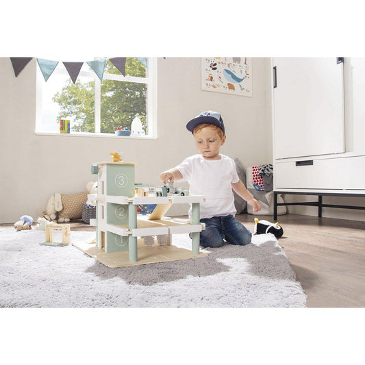 Parkeergarage Kurt - inclusief accessoires - FamilyStuff
